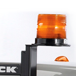 BACKRACK 81003 - LIGHT BRACKET 6-1/2" BASE PASSENGER SIDE