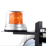 BACKRACK 91001 - LIGHT BRACKET, 10-1/2" BASE DRIVERS SIDE
